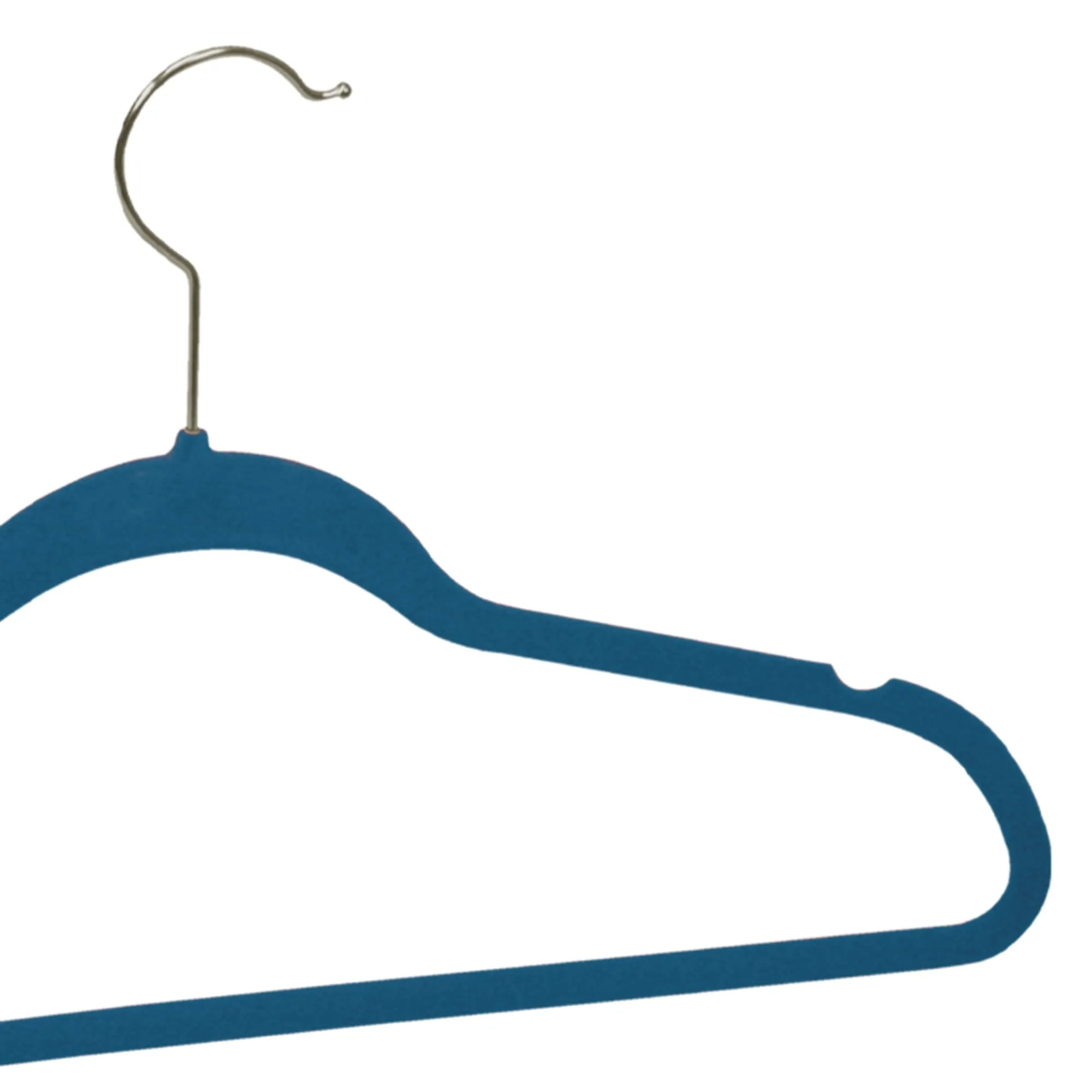 10 Piece Velvet Hanger, Navy