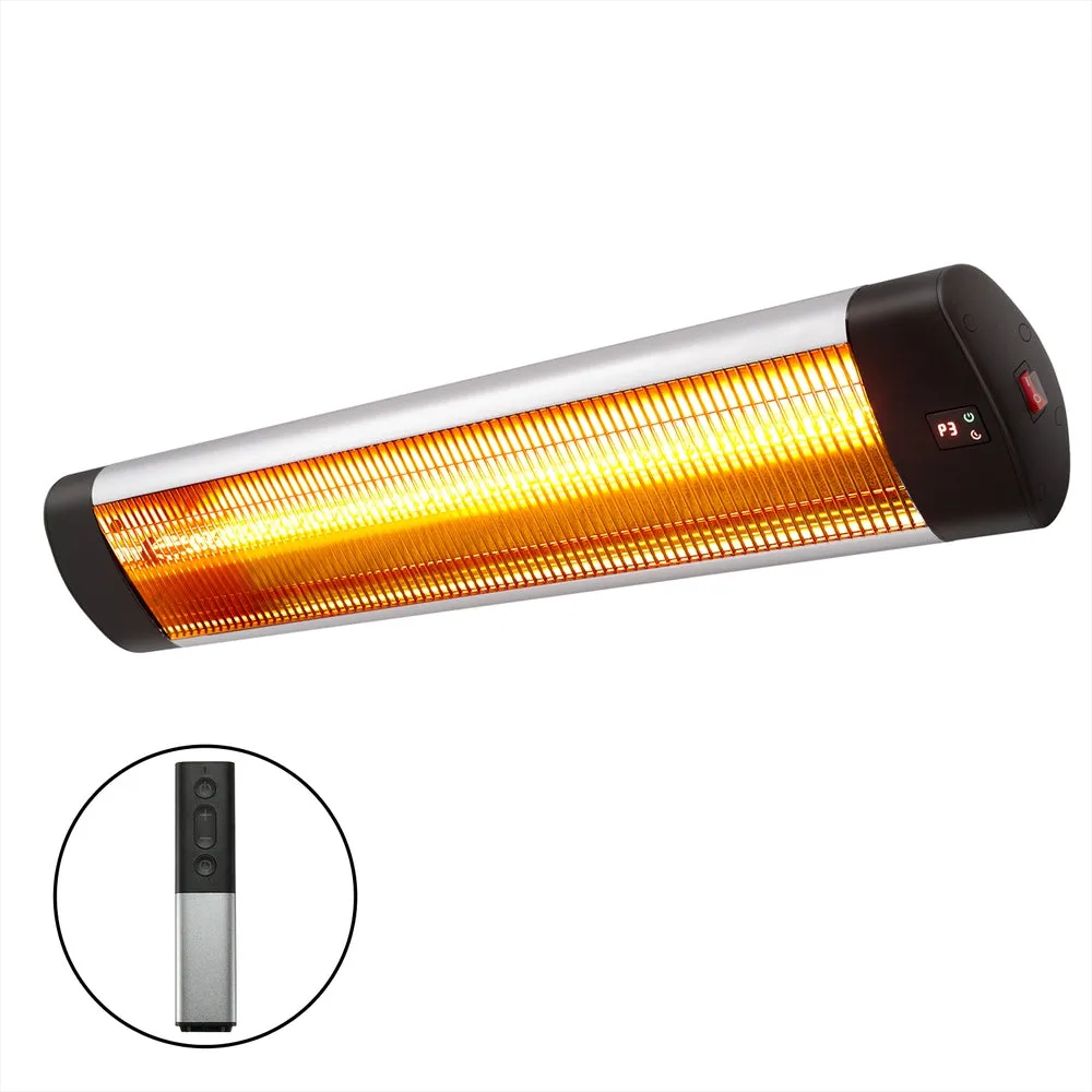 3000W Radiant Heater, Wall-Mount, Remote Control - Devanti