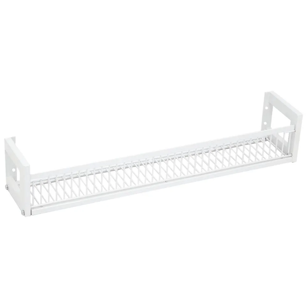 48cm Wall Mounted Spice Rack White