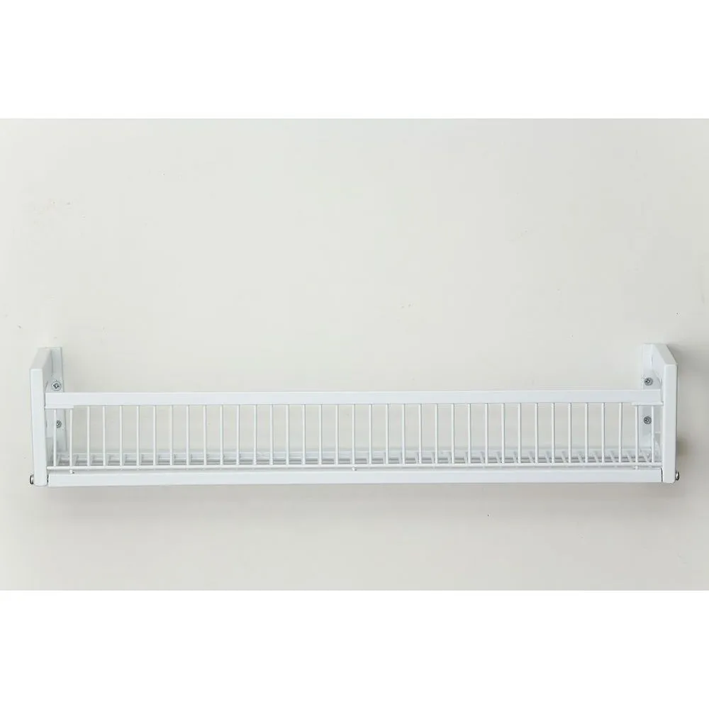 48cm Wall Mounted Spice Rack White