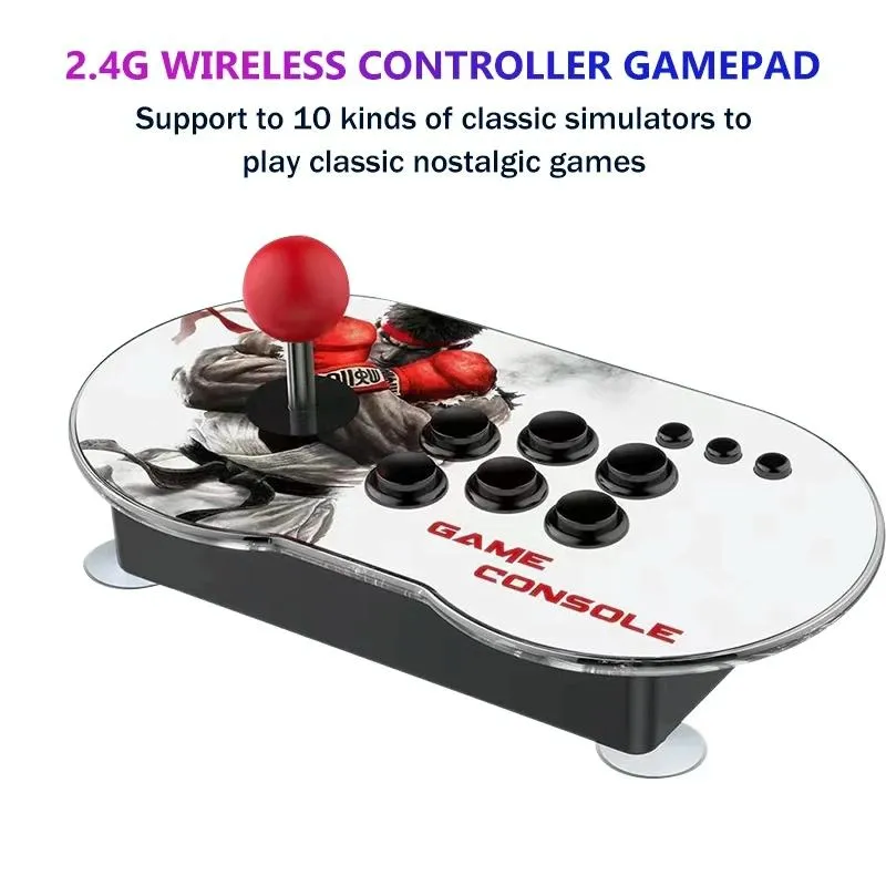 4K TV Console | 32G | Built-In Joystick | 10000 Games | Retro Gaming Fun