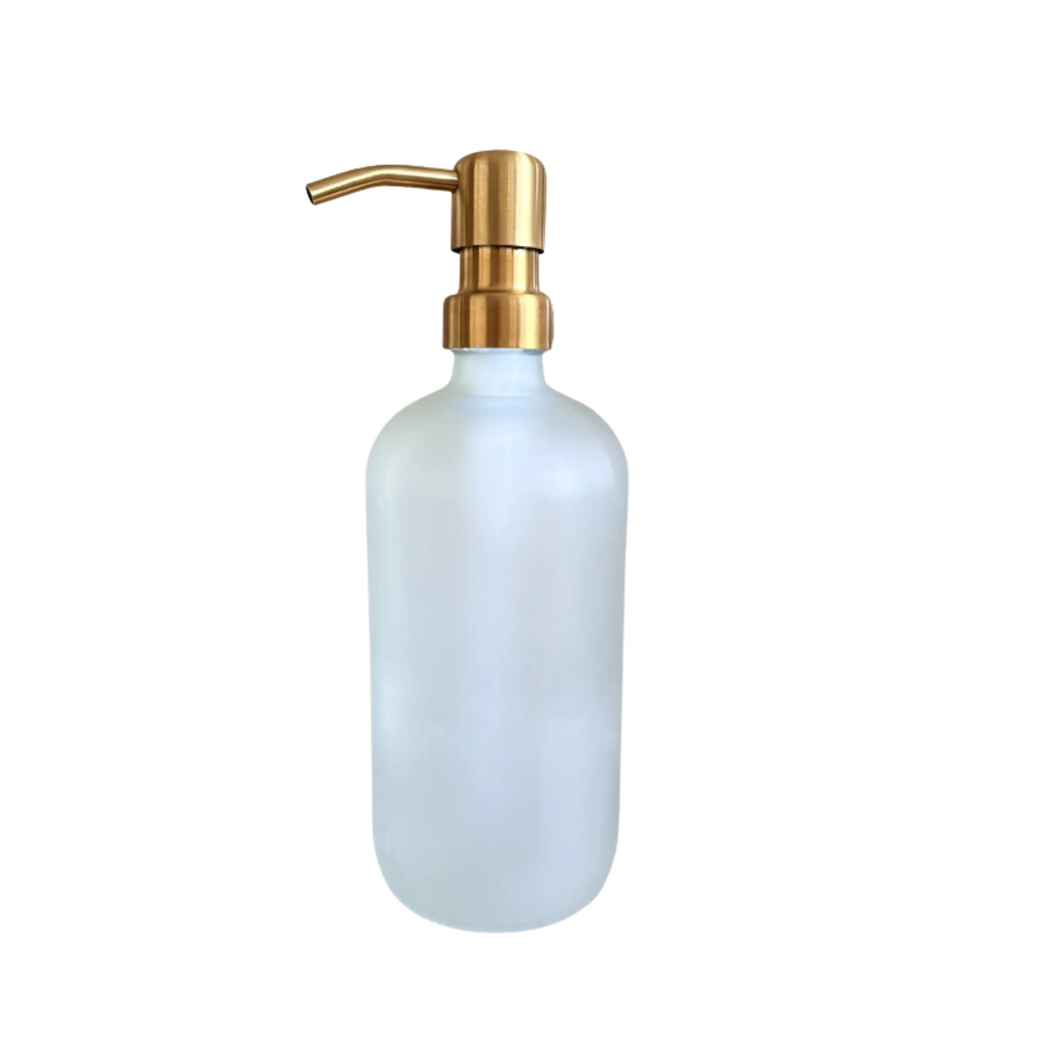 500ml Frosted Glass Pump Bottle