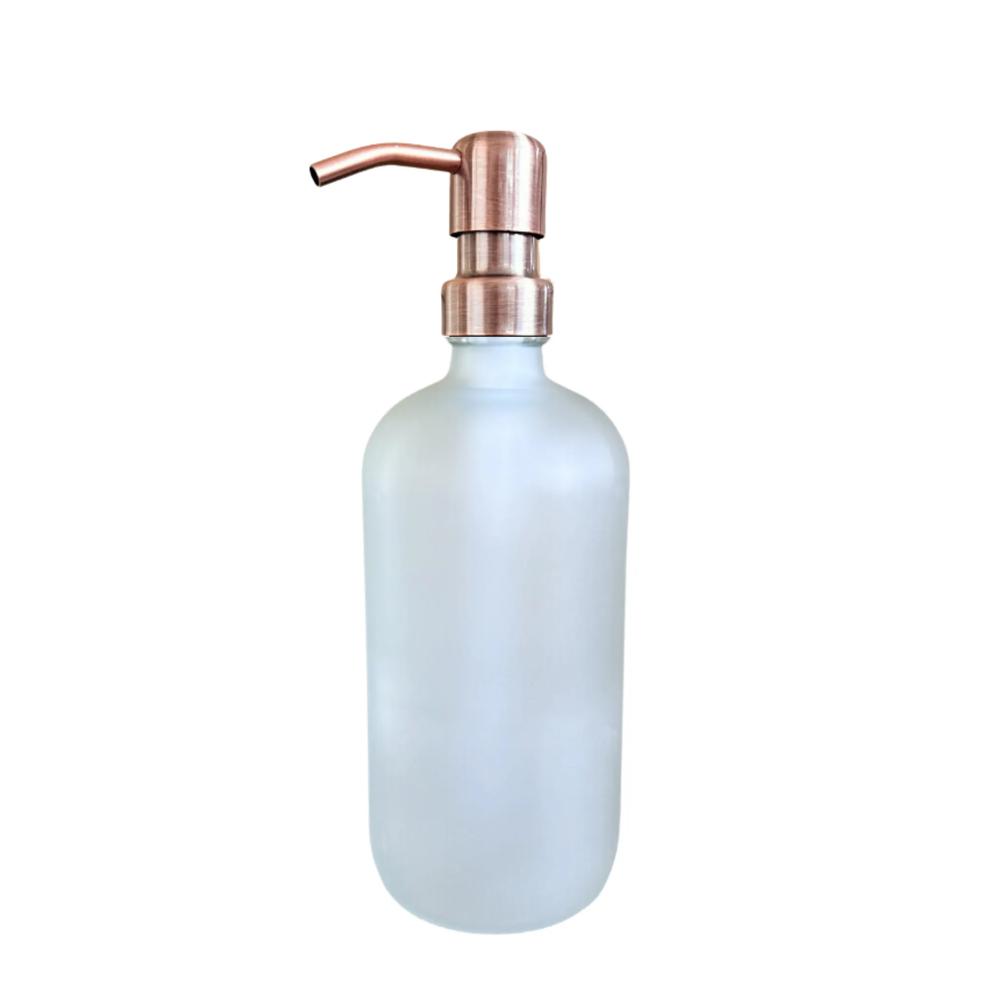 500ml Frosted Glass Pump Bottle