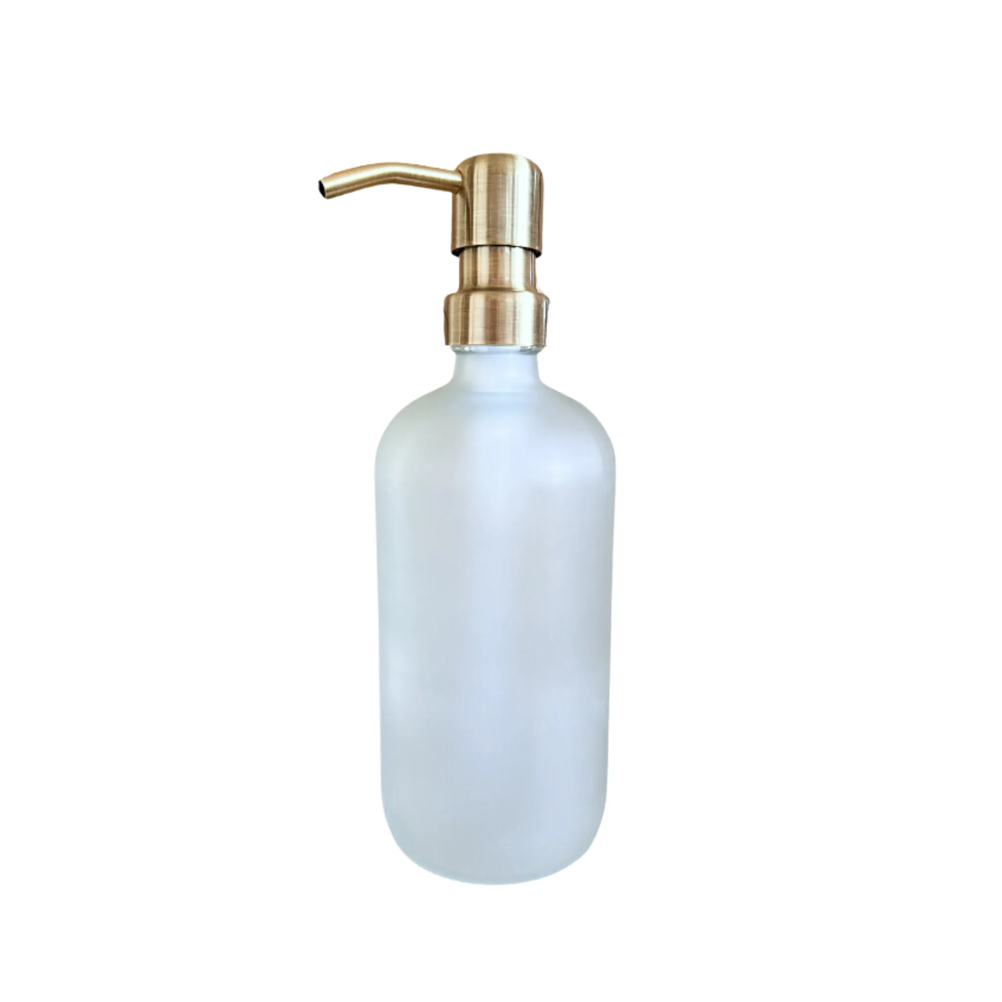 500ml Frosted Glass Pump Bottle
