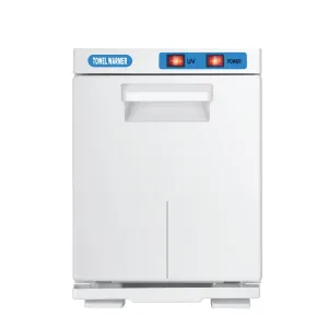 5L White Electric Towel Warmer | Mini UV Steriliser Cabinet | Hot Heater & Sanitiser