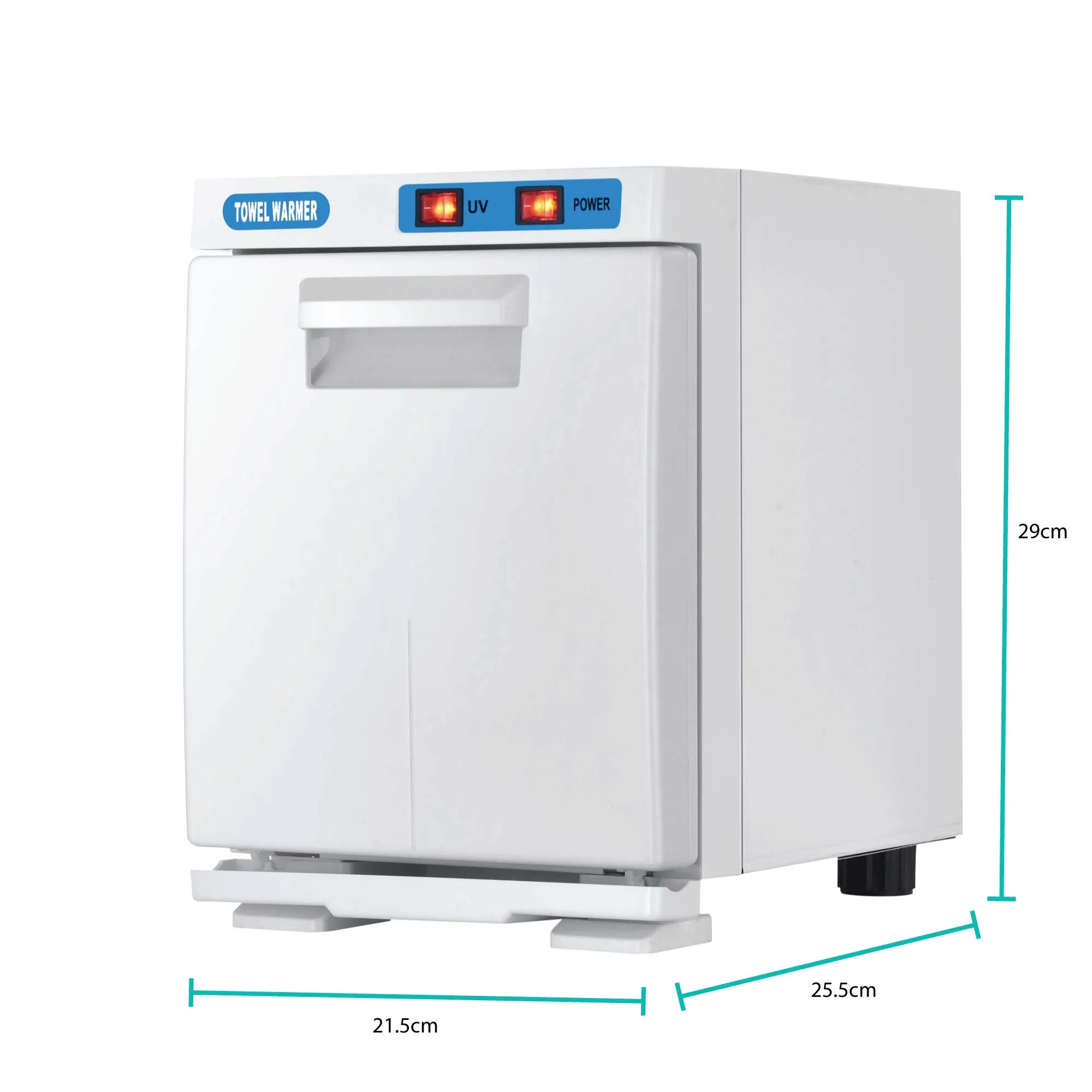 5L White Electric Towel Warmer | Mini UV Steriliser Cabinet | Hot Heater & Sanitiser