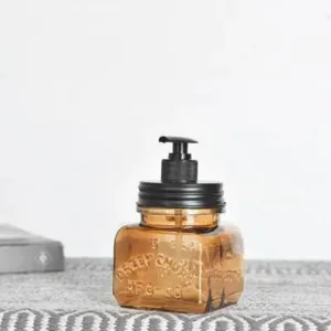 Amber Soap Pump