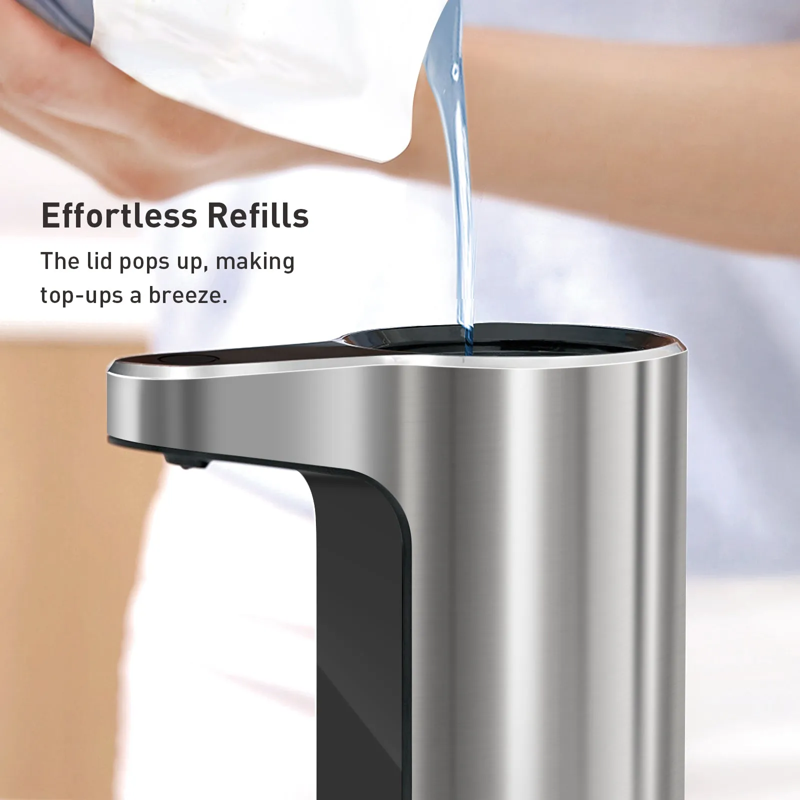 Aroma Smart Liquid Soap Dispenser - Stainless Steel