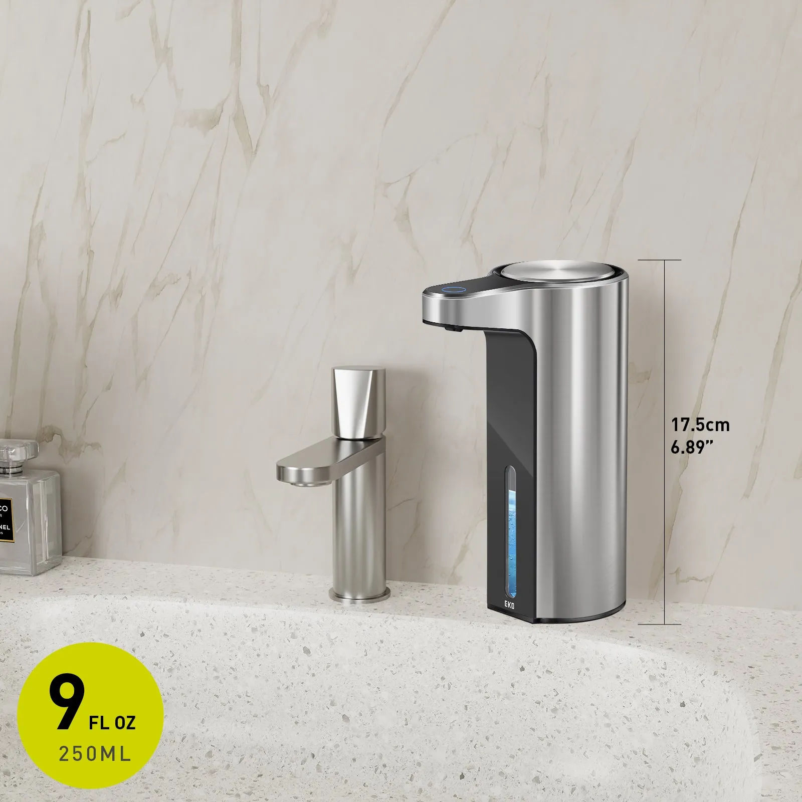 Aroma Smart Liquid Soap Dispenser - Stainless Steel