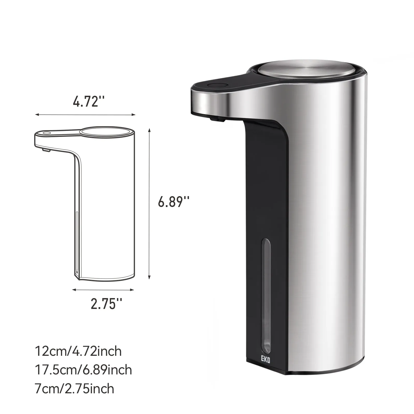 Aroma Smart Liquid Soap Dispenser - Stainless Steel