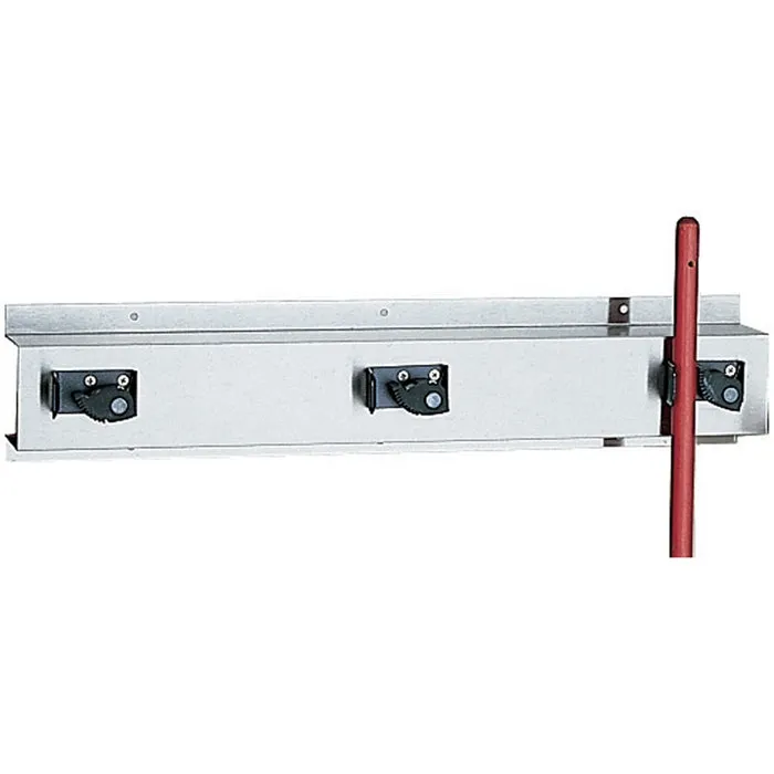 Bobrick B-223x24 Stainless Steel Mop and Broom Holder