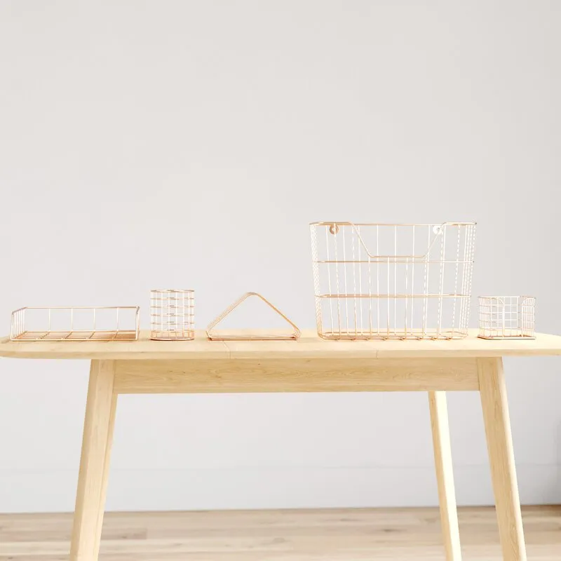 Bostein Metal Desktop Organizer Set