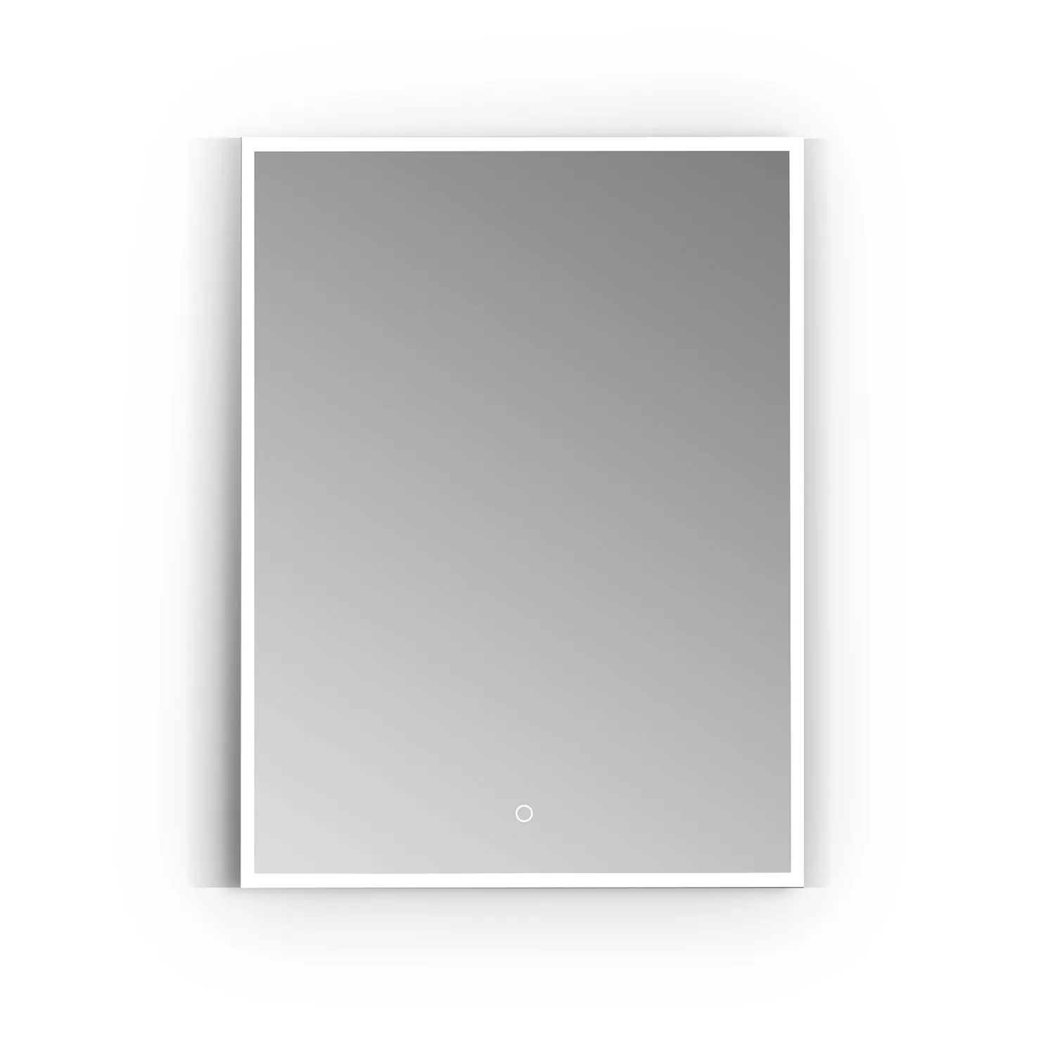 Carsoli Rectangle Frameless Surface-Mount/Recessed LED Lighted Bathroom Medicine Cabinet