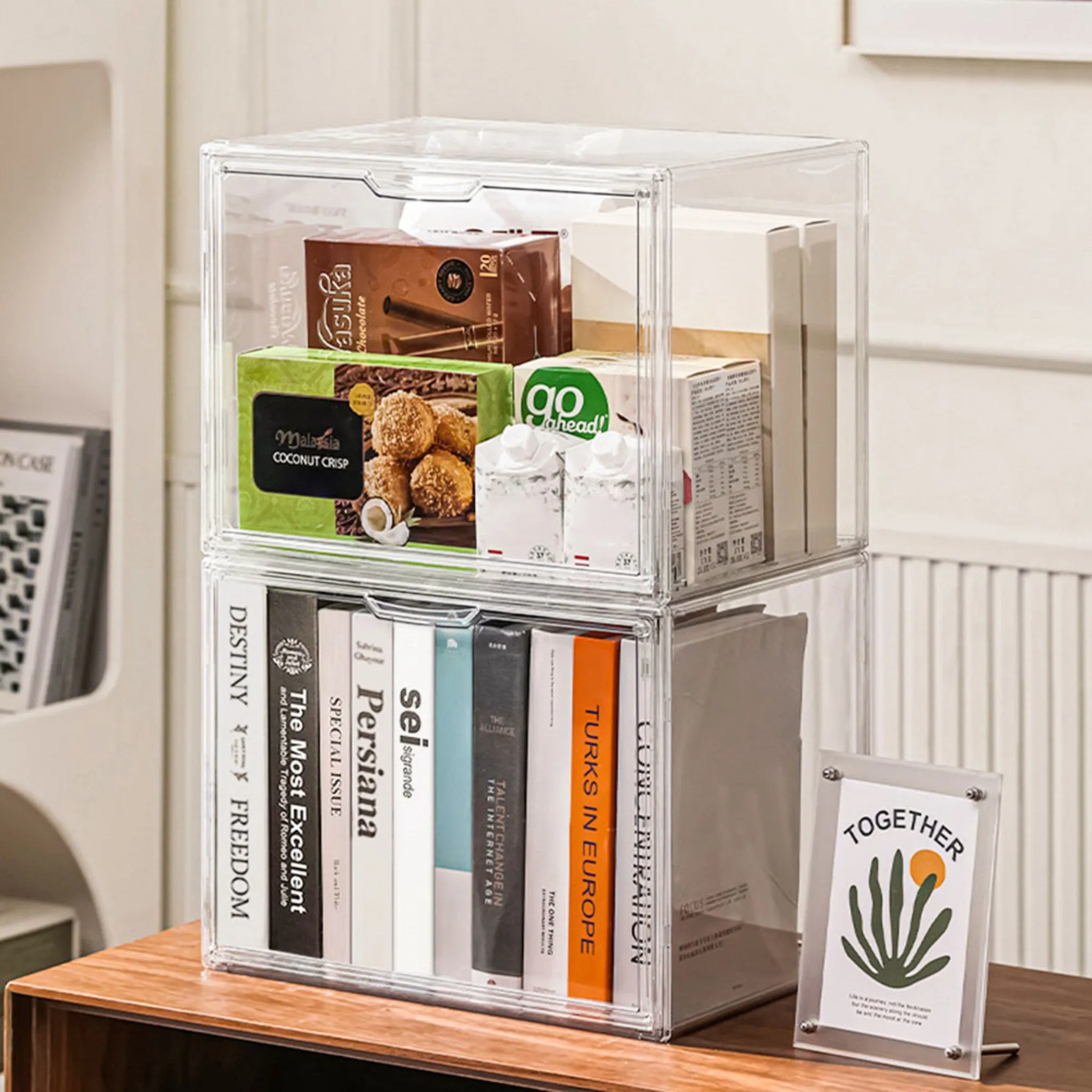 Comet Multi-Purpose Transparent Showcase, Transparent, 1 pc - 🏆 #81 - Home Décor - Best of December