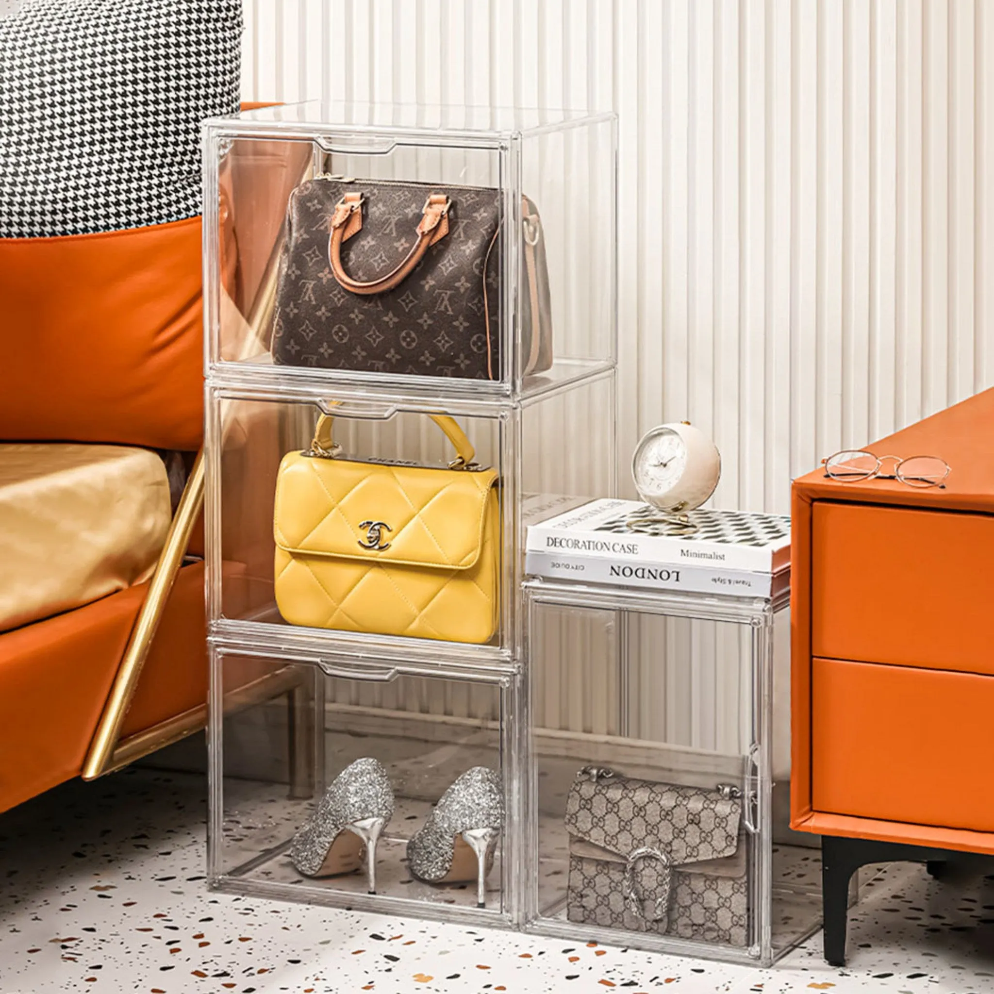 Comet Multi-Purpose Transparent Showcase, Transparent, 1 pc - 🏆 #81 - Home Décor - Best of December