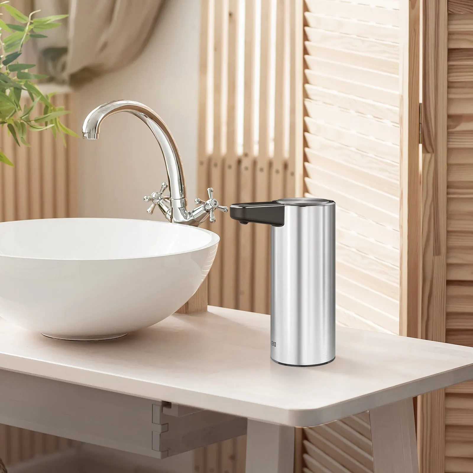 Deluxe Aroma Smart Liquid Soap Dispenser - Stainless Steel