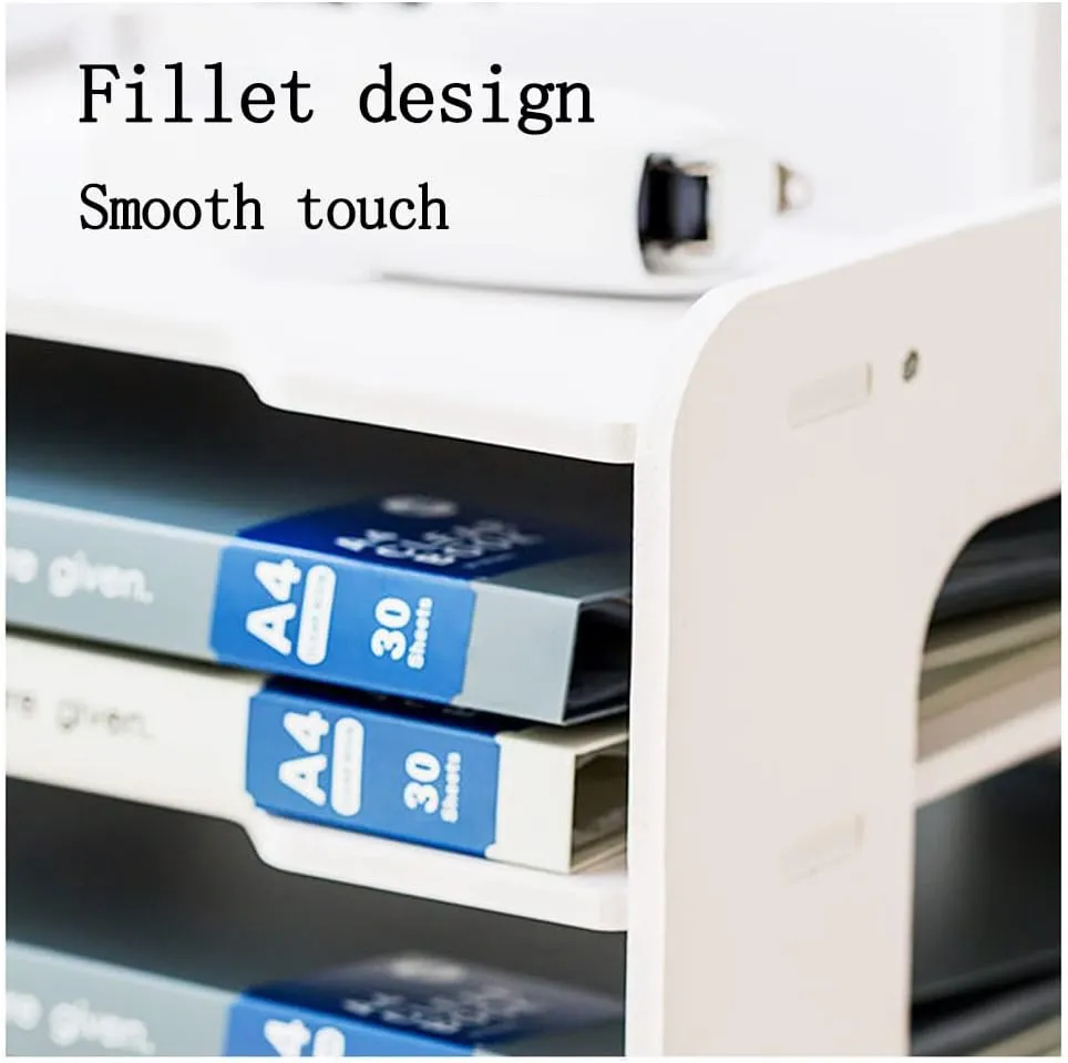 Desktop A4 Paper File Storage Organizer Holder