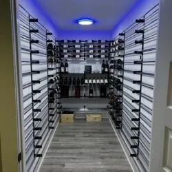 Evolution Wine Wall Mounted Wine Rack 30 3C (18 - 54 Bottle)