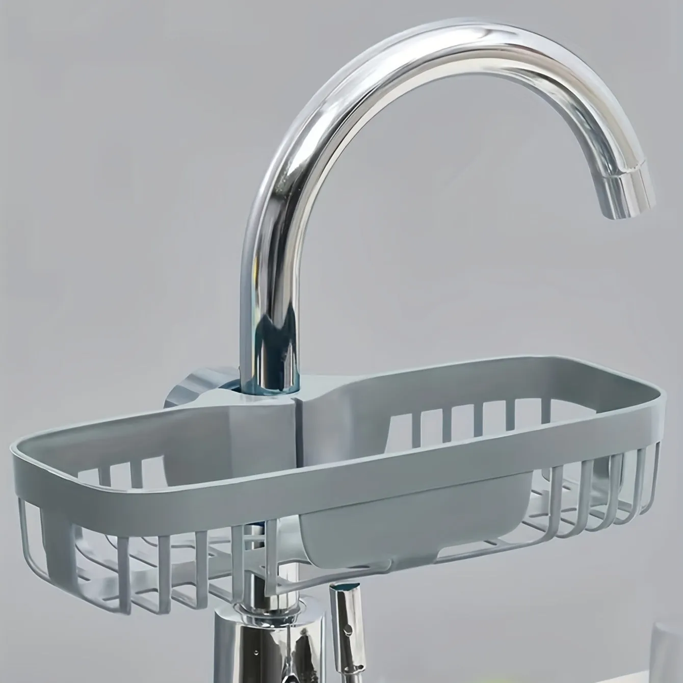 Faucet Mount Sponge Holder The Ultimate Sink Organizer