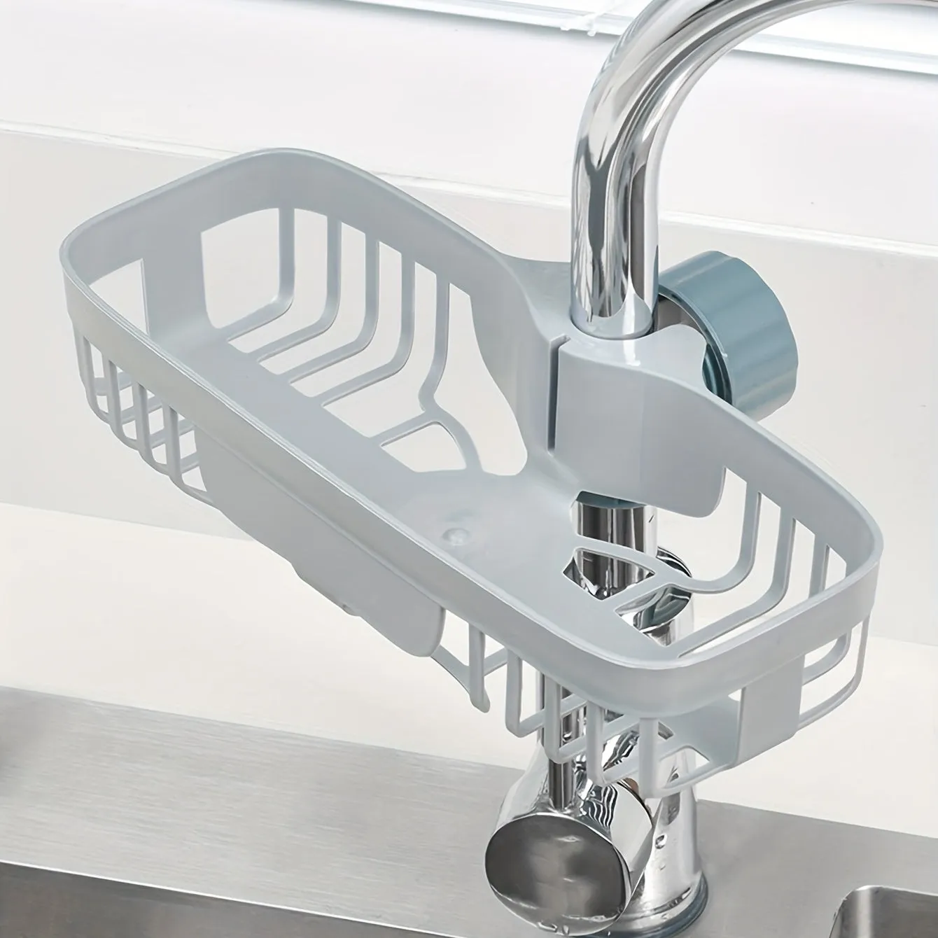 Faucet Mount Sponge Holder The Ultimate Sink Organizer