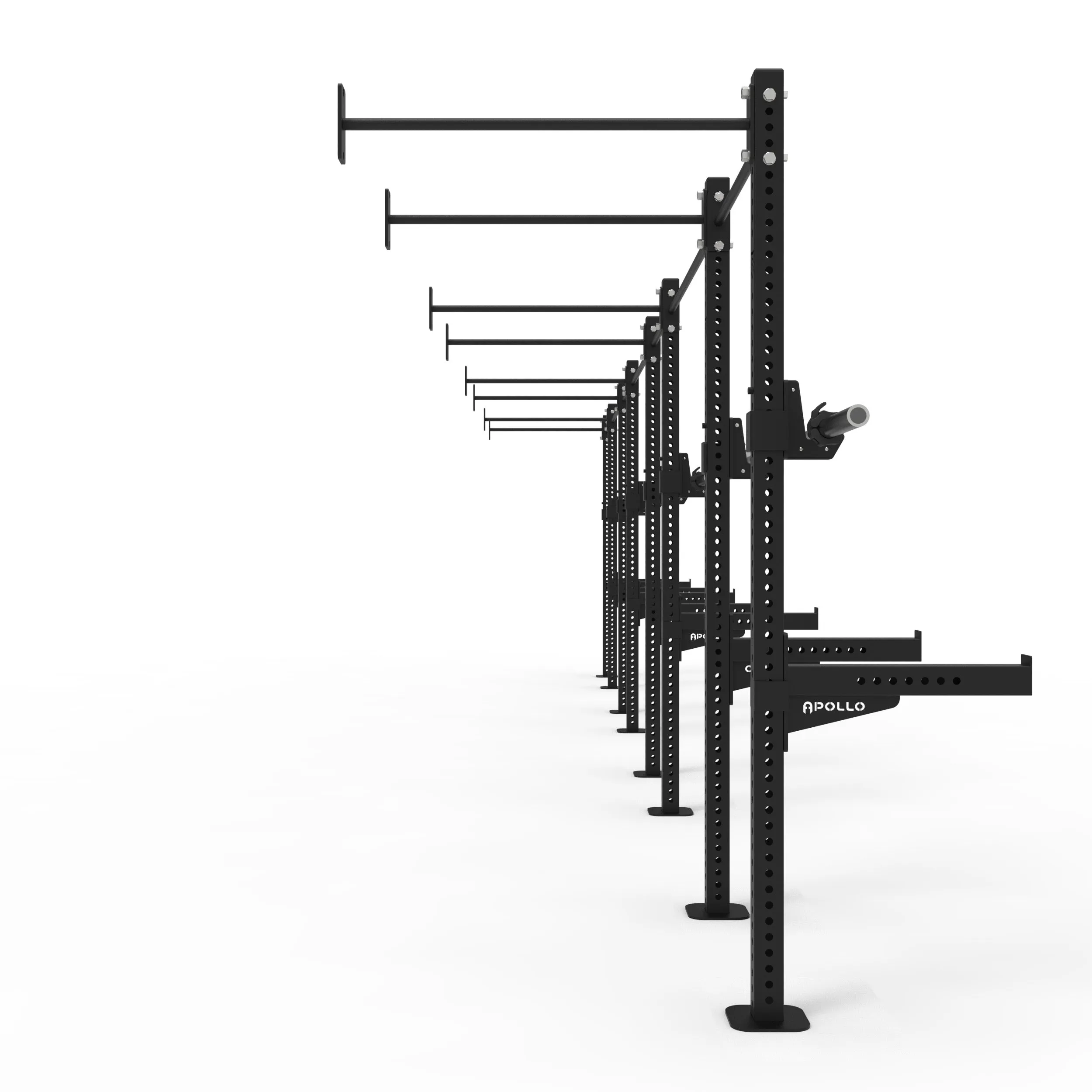 Four Bay Wall Mounted Rig