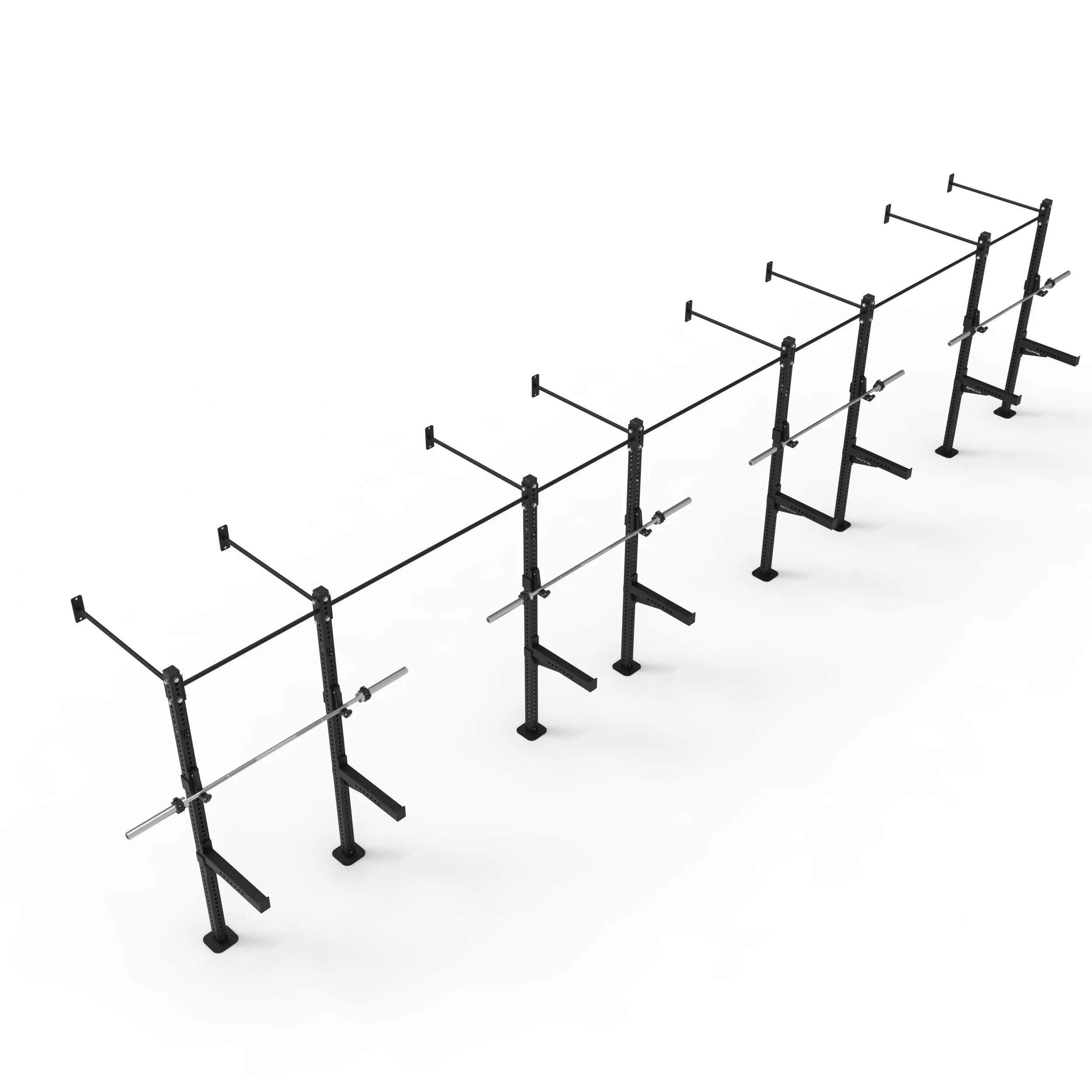 Four Bay Wall Mounted Rig