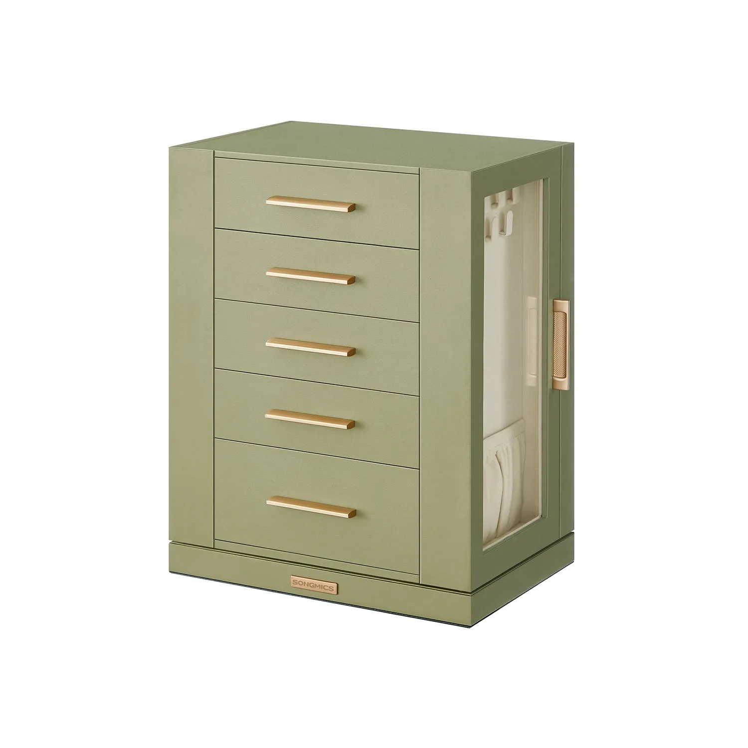 Jewelry Box 360° Rotating, Open Design