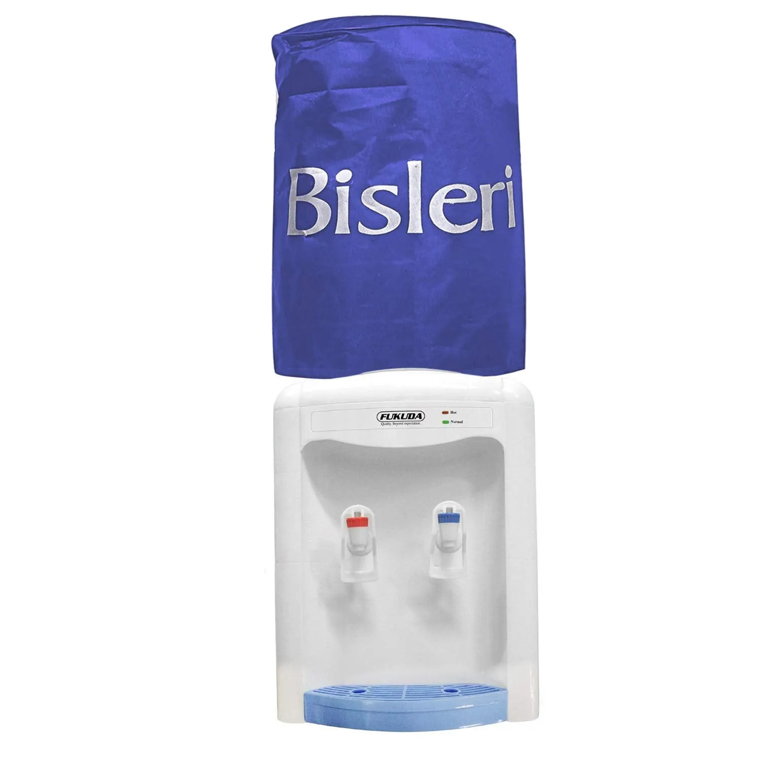Kuber Industries Rexine Water Dispenser Bottle Cover 20 LTR (Blue) - CTKTC022780