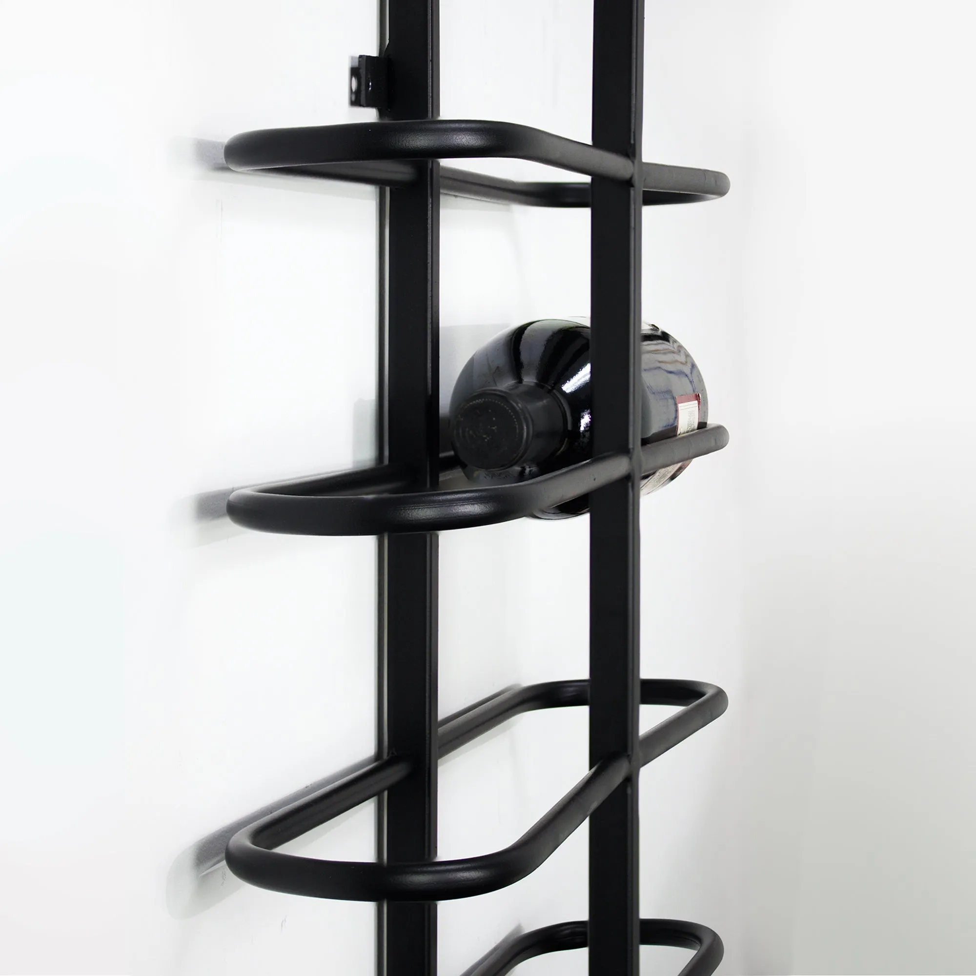 Metal Wall Mounted Wine Rack (47.25” x 20.5” x 3.5”)