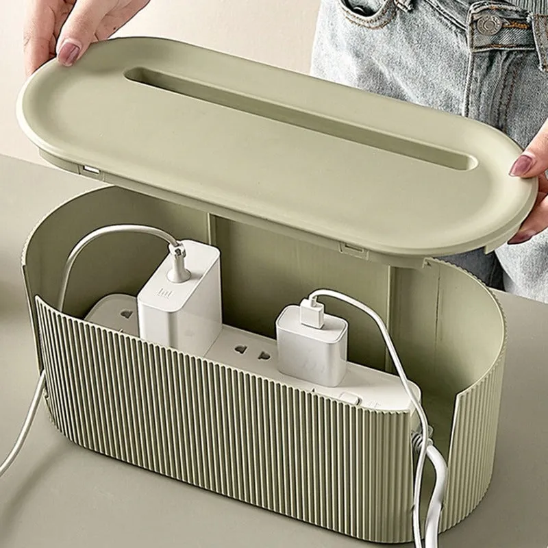 Nordic Cable Management Box Organizer