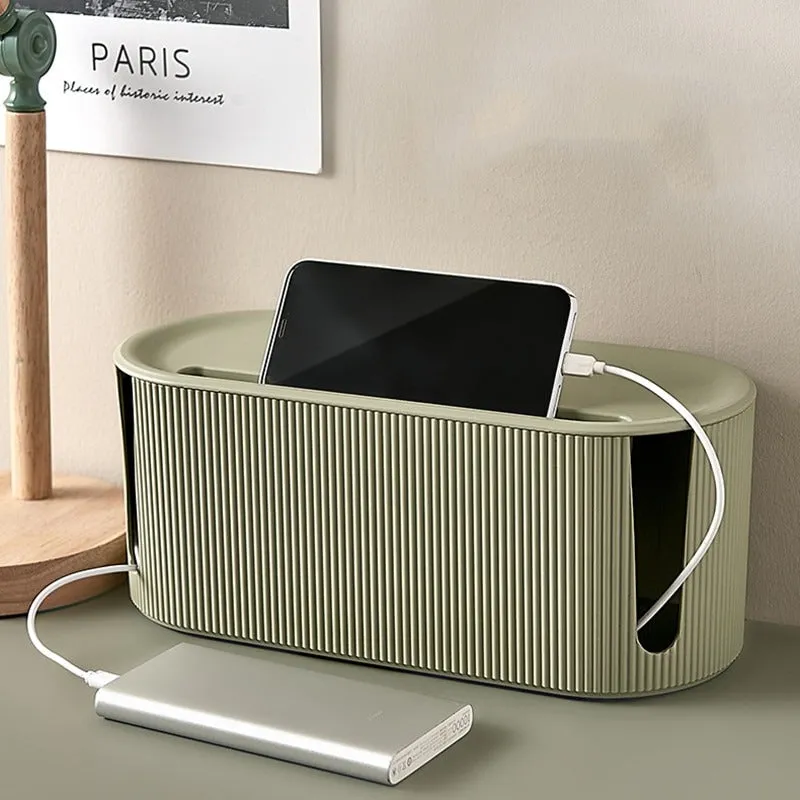 Nordic Cable Management Box Organizer