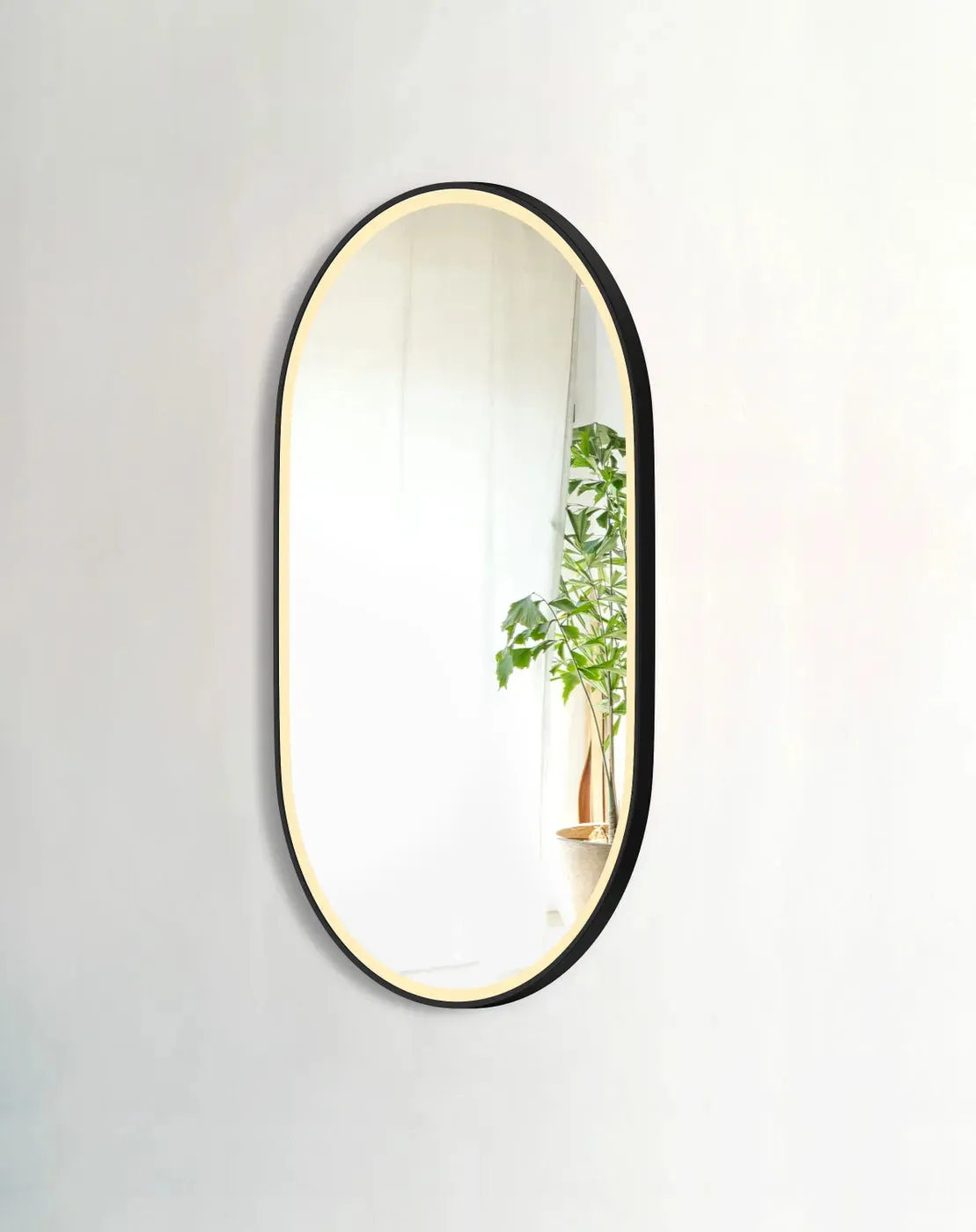 Otti Australia | 1200 Noosa Black Metal Frame Mirror
