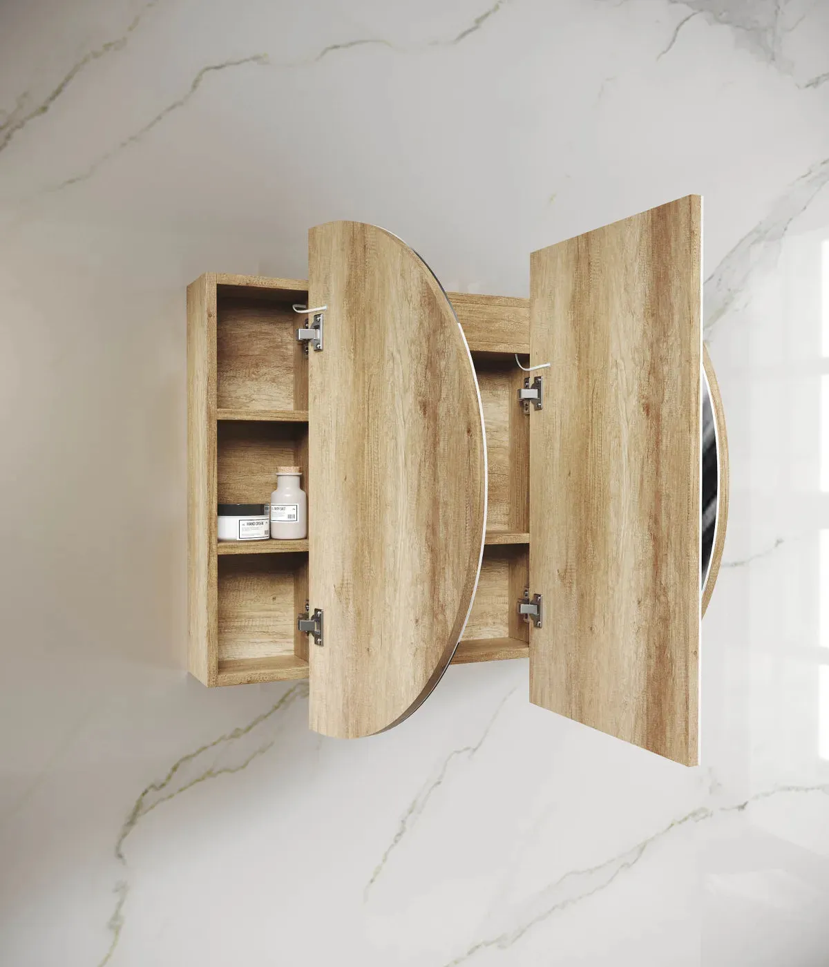Otti Australia | Bondi 1200mm Natural Oak Led Shaving Cabinet