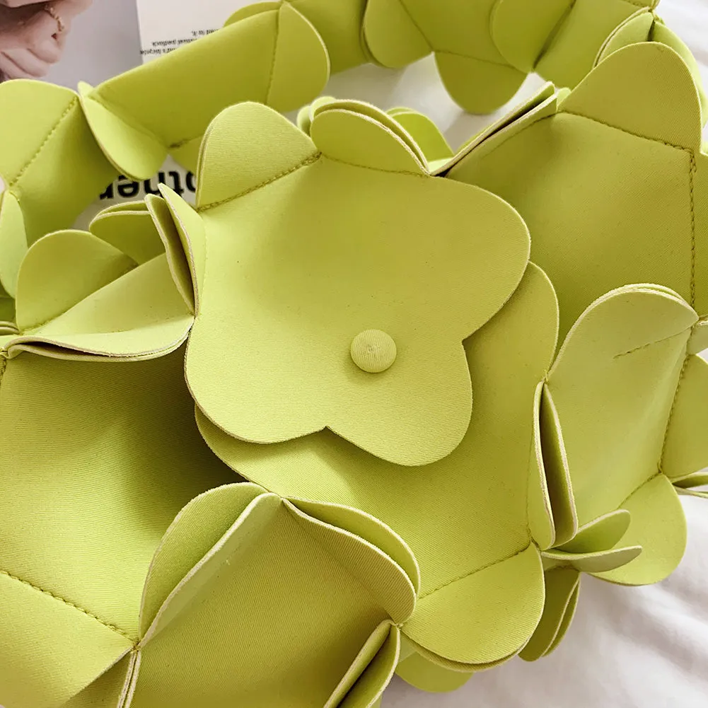 Petal 3-D Pattern Shoulder Bag