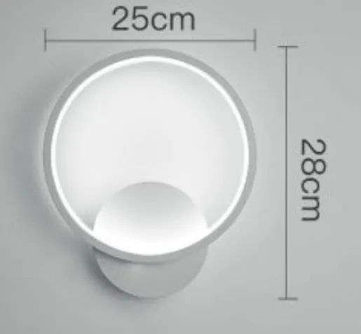 Preben Round Ring Wall Lamp
