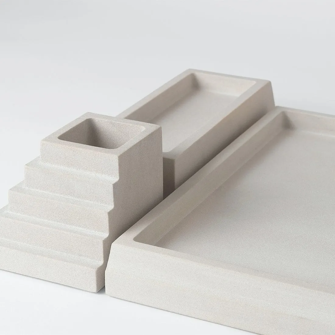 Sandstone Desk Organizer Large