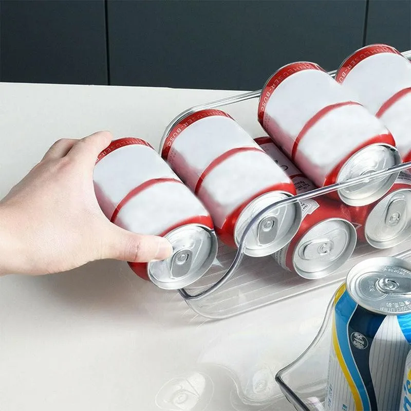Space-Saving Beverage Organizer - Multi-Purpose Storage Solution