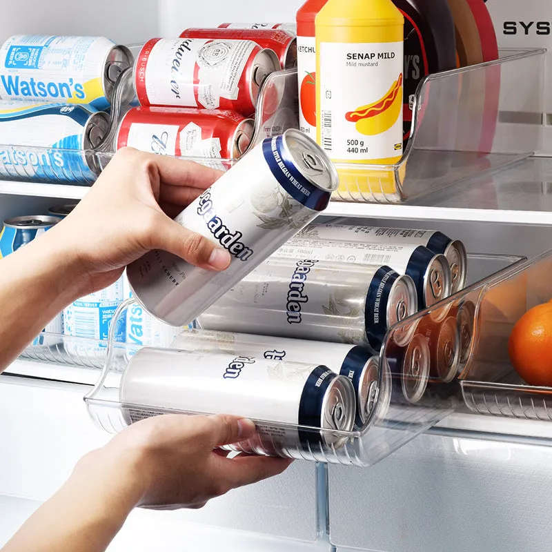 Space-Saving Beverage Organizer - Multi-Purpose Storage Solution