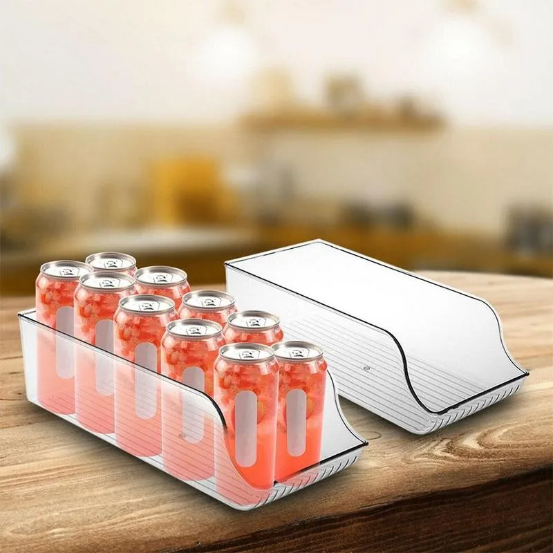 Space-Saving Beverage Organizer - Multi-Purpose Storage Solution