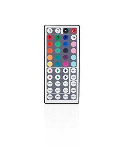 SPARIK ENJOY Home Lighting Wall-Acrylic Mounted Wine Racks - 2 Ft LED Lighted Liquor Bottle Display Shelf Includes Infrared Remote Control