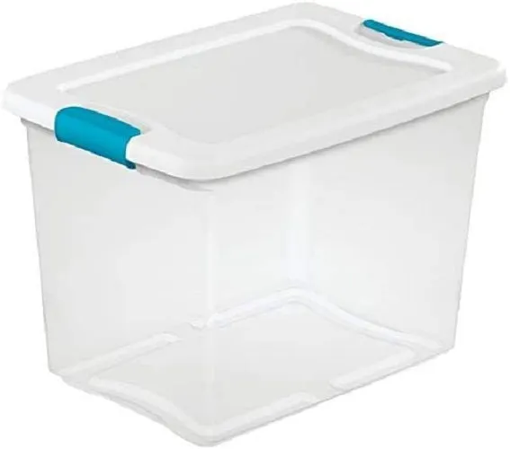 Sterilite 14958006 25 QT Latching Storage Box - Quantity of 12