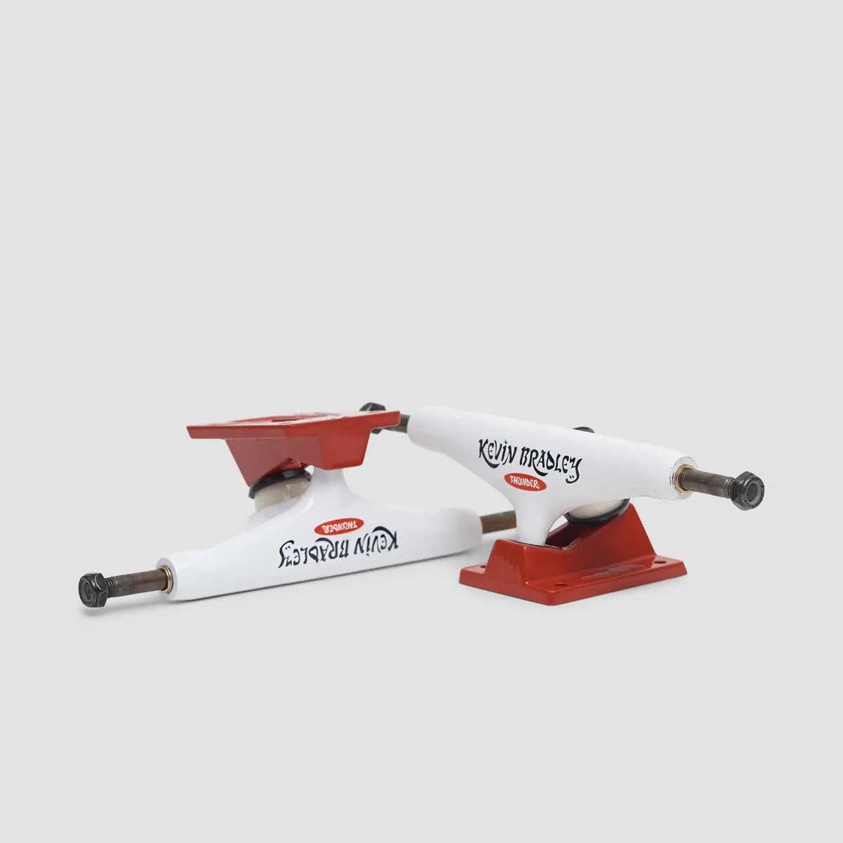 Thunder 148 Bradley KB'S Room Truck 1 Pair White/Red - 8.25"