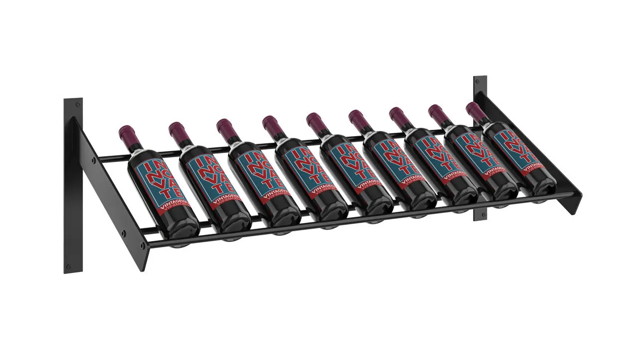 VintageView Evolution Wine Wall Presentation Row Wine Rack (3-9 bottles)