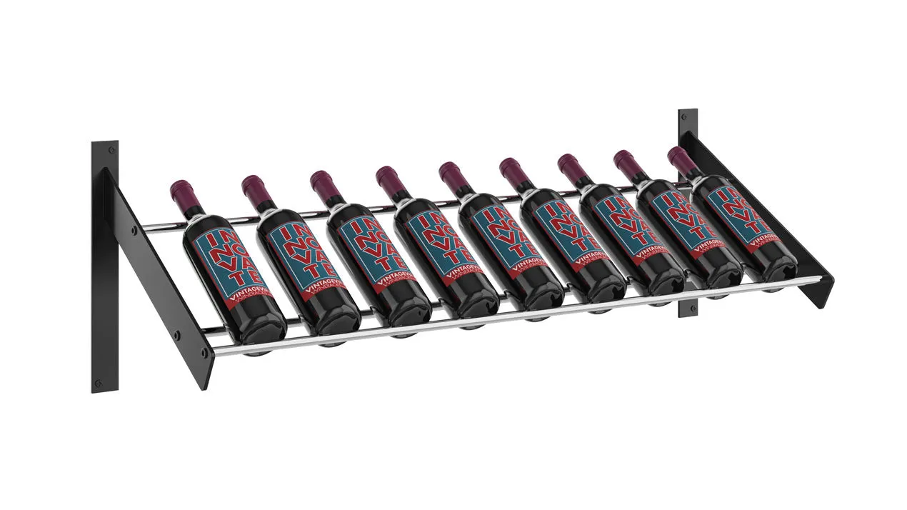 VintageView Evolution Wine Wall Presentation Row Wine Rack (3-9 bottles)