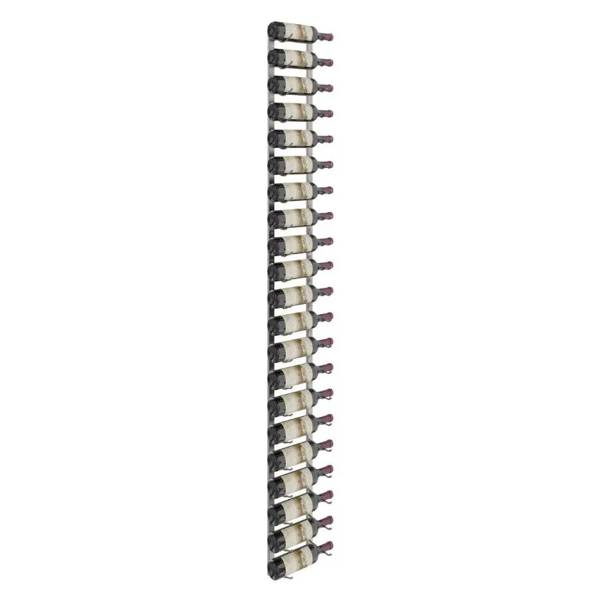 VintageView - W Series 8 – 2440mm Wall Mounted Metal Wine Rack Combo Kit (24-72 bottles)