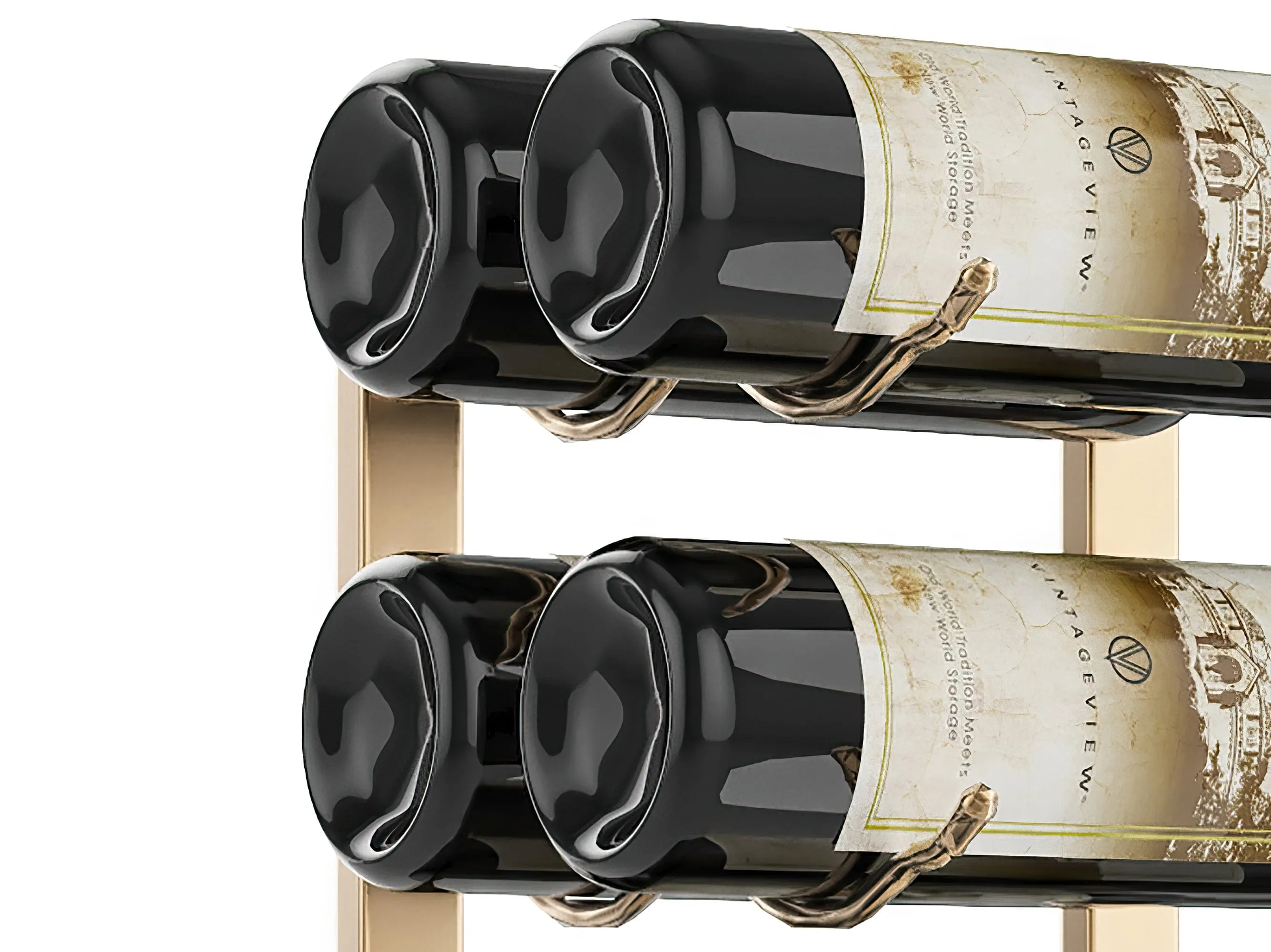 W Series 5ft Wall Mounted Wine Rack (30 bottles - Double Depth)