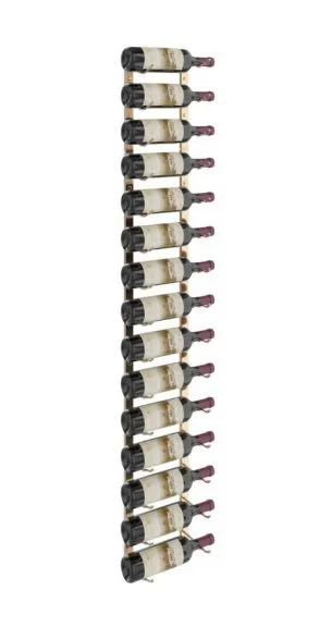 W Series Wine Rack 5 (wall mounted metal wine rack kit)