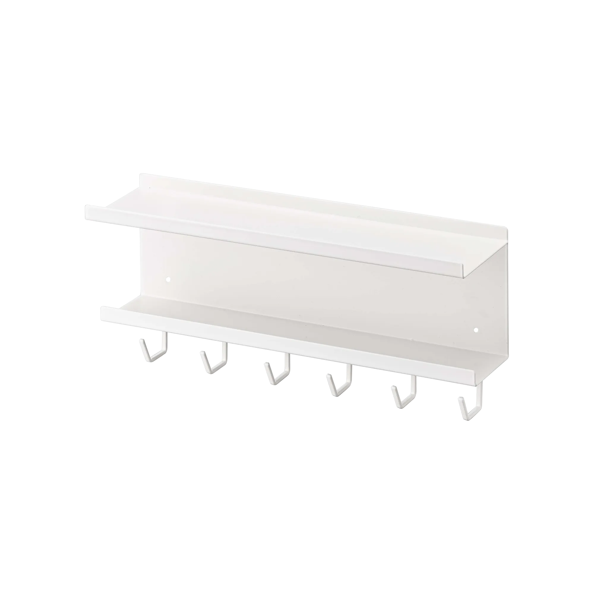 Wall-Mount Cable & Router Storage Rack - Steel