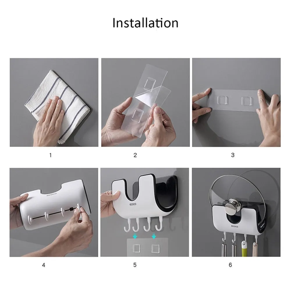Wall Mounted Lid Rack Holder - Jennyhome