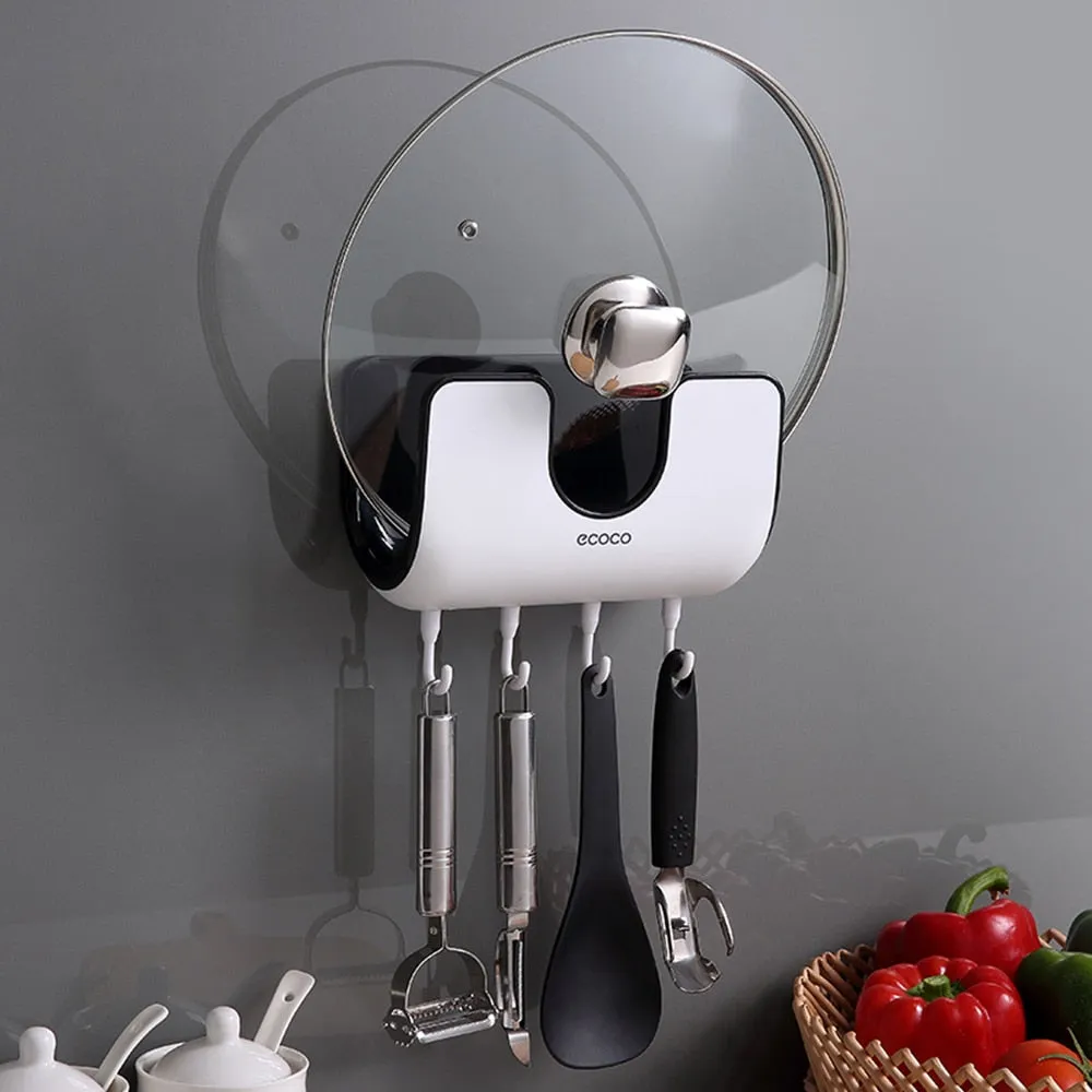 Wall Mounted Lid Rack Holder - Jennyhome